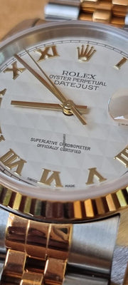 Rolex | Datejust | 16233 | Gold/Steel | 36 mm | Gold/Steel | White | Automatic
