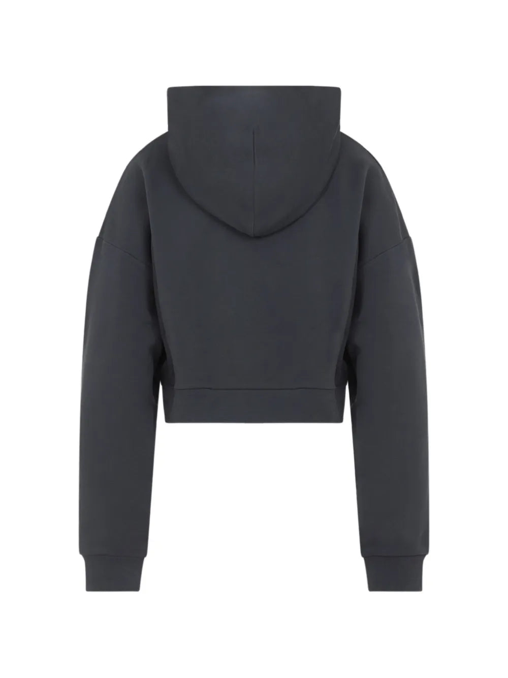 logo-embroidered zip-up Hoodie