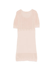 open-knit dress