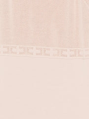 open-knit dress