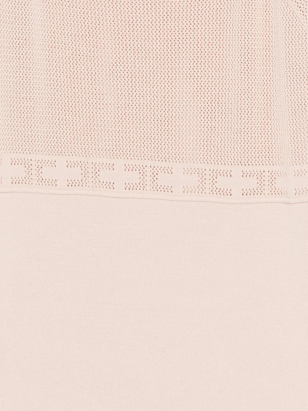 open-knit dress