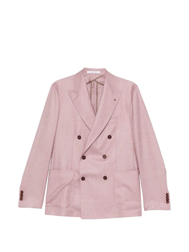 double-breasted pockets blazer