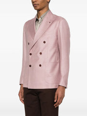 double-breasted pockets blazer