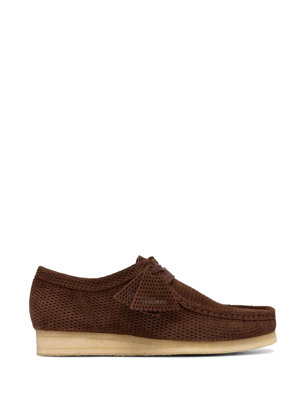 Wallabee suede Derby shoes