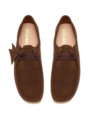 Wallabee suede Derby shoes