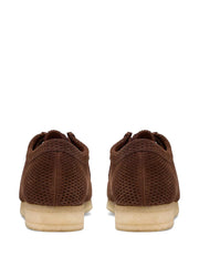 Wallabee suede Derby shoes
