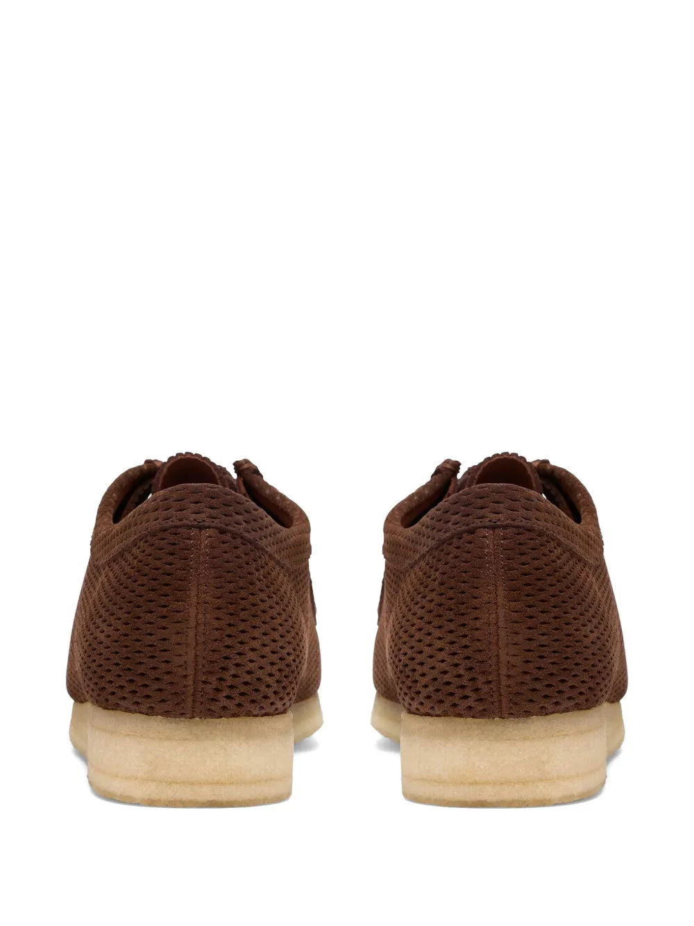 Wallabee suede Derby shoes