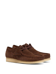 Wallabee suede Derby shoes