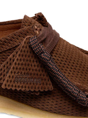 Wallabee suede Derby shoes