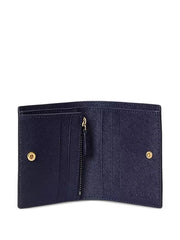 striped wallet