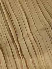 pleated scarf