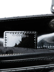 2013 Medium Patent Cannage Lady Dior satchel