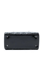2013 Medium Patent Cannage Lady Dior satchel