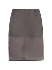 Tyra organza midi skirt