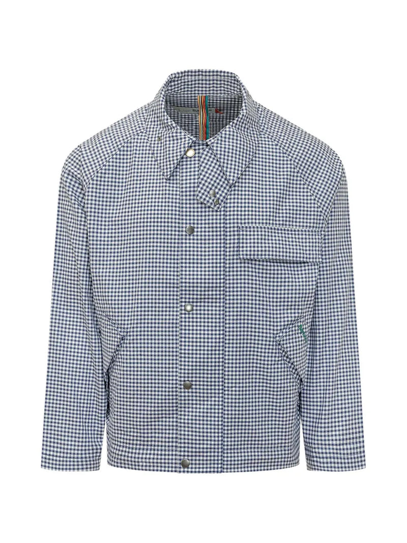 x Paul Smith gingham-pattern shirt jacket
