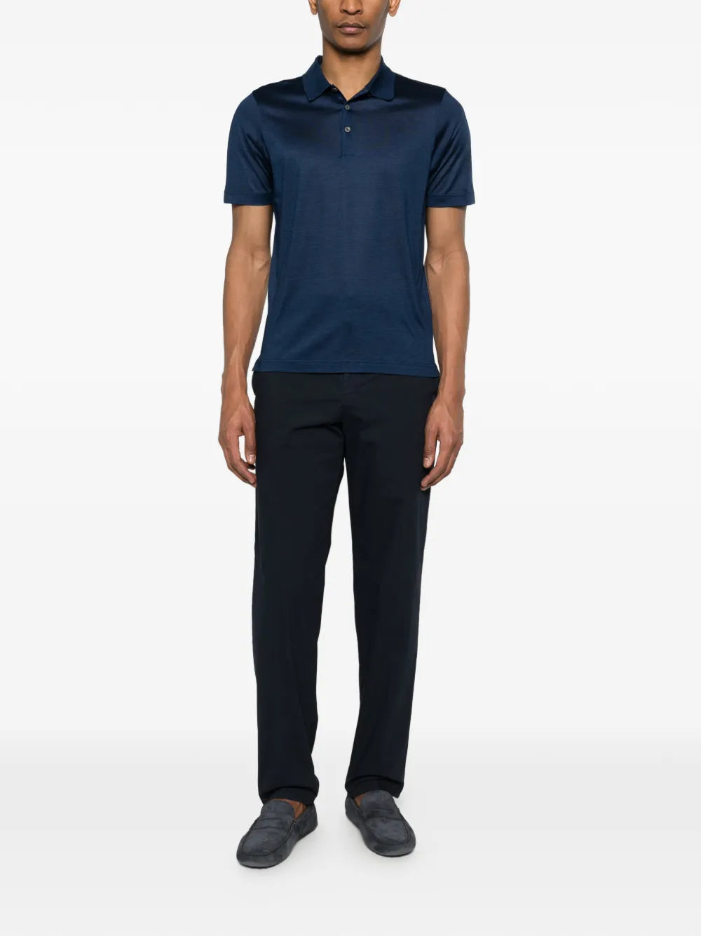 Silk Polo Shirt