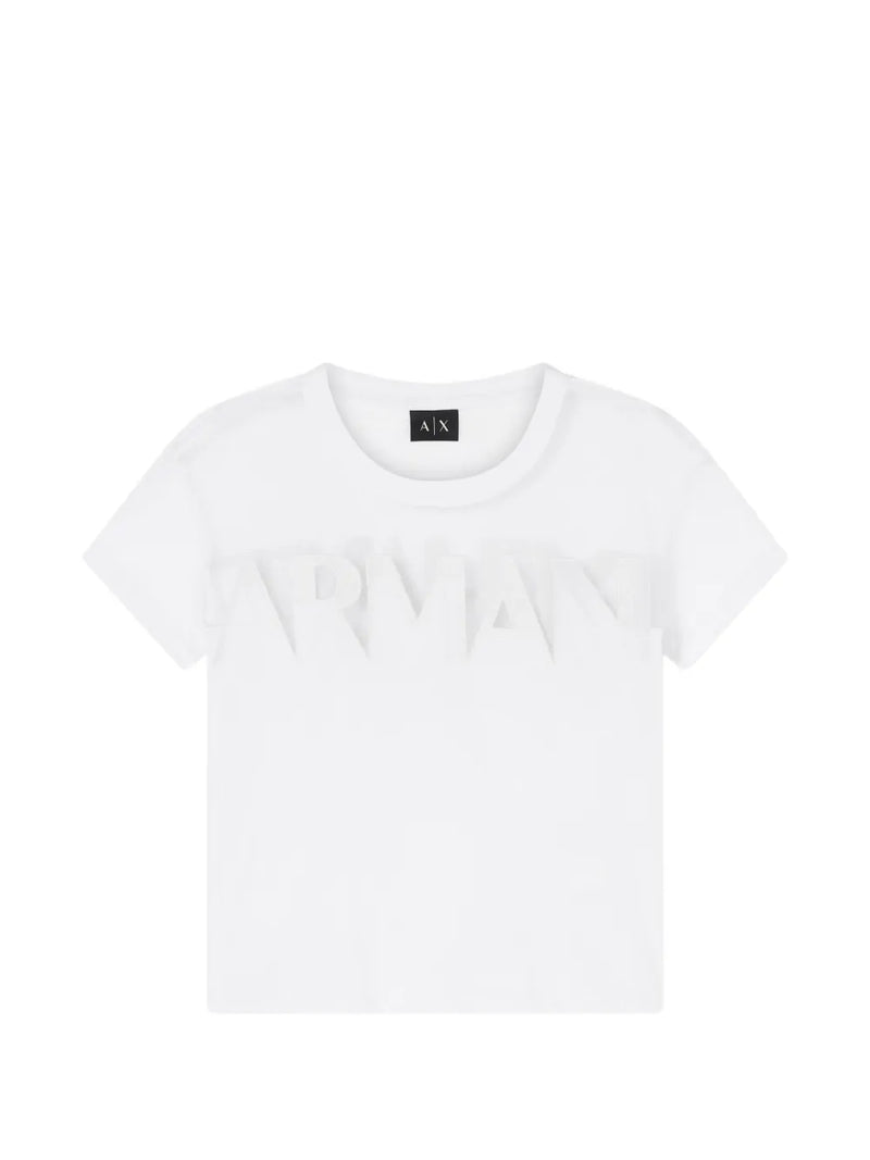 embossed-logo round-neck T-Shirt