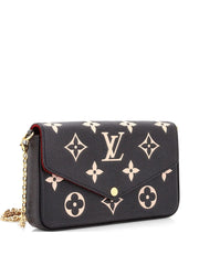 Felicie Pochette Bicolor Monogram Empreinte Giant crossbody bag
