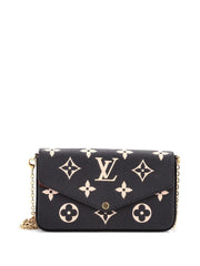 Felicie Pochette Bicolor Monogram Empreinte Giant crossbody bag