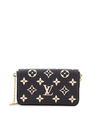 Felicie Pochette Bicolor Monogram Empreinte Giant crossbody bag