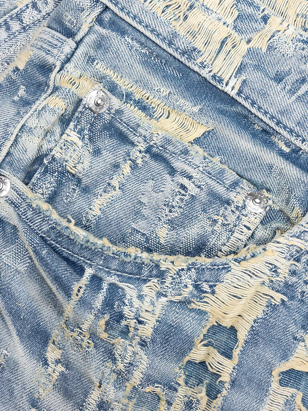 bead splatter destroy shorts