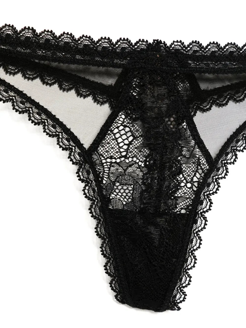 Dahlia lace thong