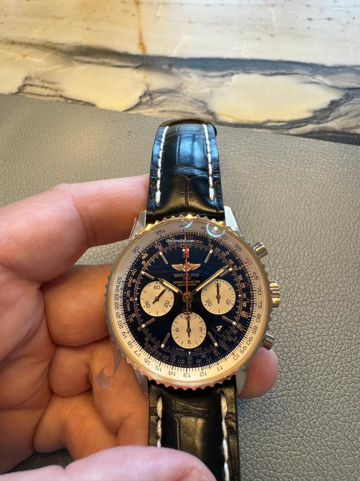 Breitling Navitimer 01 Full Set Wing-Logo