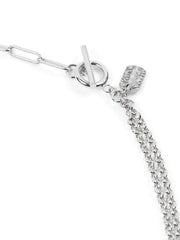 logo charm bracelet