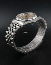 Rolex | Datejust | 16014 | White gold | 36 mm | Steel | White | Automatic