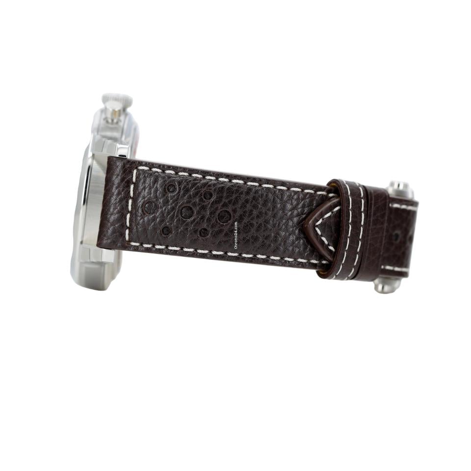 Breitling Top Time B01 Shelby Cobra Blue Dial Leather Band AB01763 A1 C1 X1 1/4 second 30 minutes