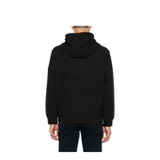 Lyocell-blend Jacquard Jersey Hoodie