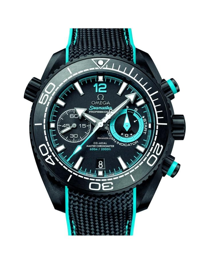 Omega Seamaster Planet Ocean Chronograph600m 45.5 mm otomatik saat 215.92.46.51.01.003