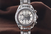 Omega Speedmaster Date Chronograph Date Stainless Steel Silver Dial with Stepped Down Subs 3513.30
