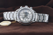 Omega Speedmaster Date Chronograph Date Stainless Steel Silver Dial with Stepped Down Subs 3513.30