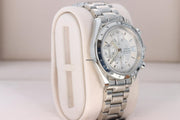 Omega Speedmaster Date Chronograph Date Stainless Steel Silver Dial with Stepped Down Subs 3513.30