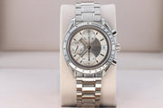 Omega Speedmaster Date Chronograph Date Stainless Steel Silver Dial with Stepped Down Subs 3513.30