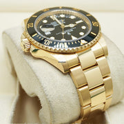 Rolex | Submariner | 126618LN | Yellow gold | 40 x 41 mm | Yellow gold | Black | Automatic