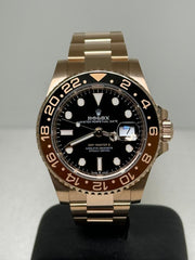 Rolex | GMT-Master II | 126715CHNR | Rose gold | Rose gold | Black | Automatic