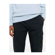 Cargo Trousers in Stretch Supima Cotton Twill