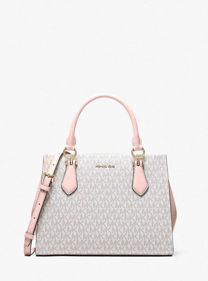 Marilyn Medium Signature Logo Convertible Satchel