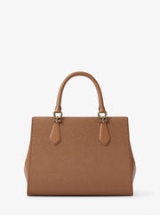 Michael Kors Marilyn Medium Saffiano Leather Satchel Luggage