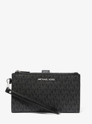 Michael Kors Jet Set Logo Smartphone Wallet Black