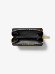 Michael Kors Jet Set Travel Medium Saffiano Leather Wallet Black