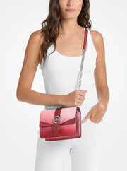 Michael Kors Reed Large Signature Logo Satchel Lt Crm Multi