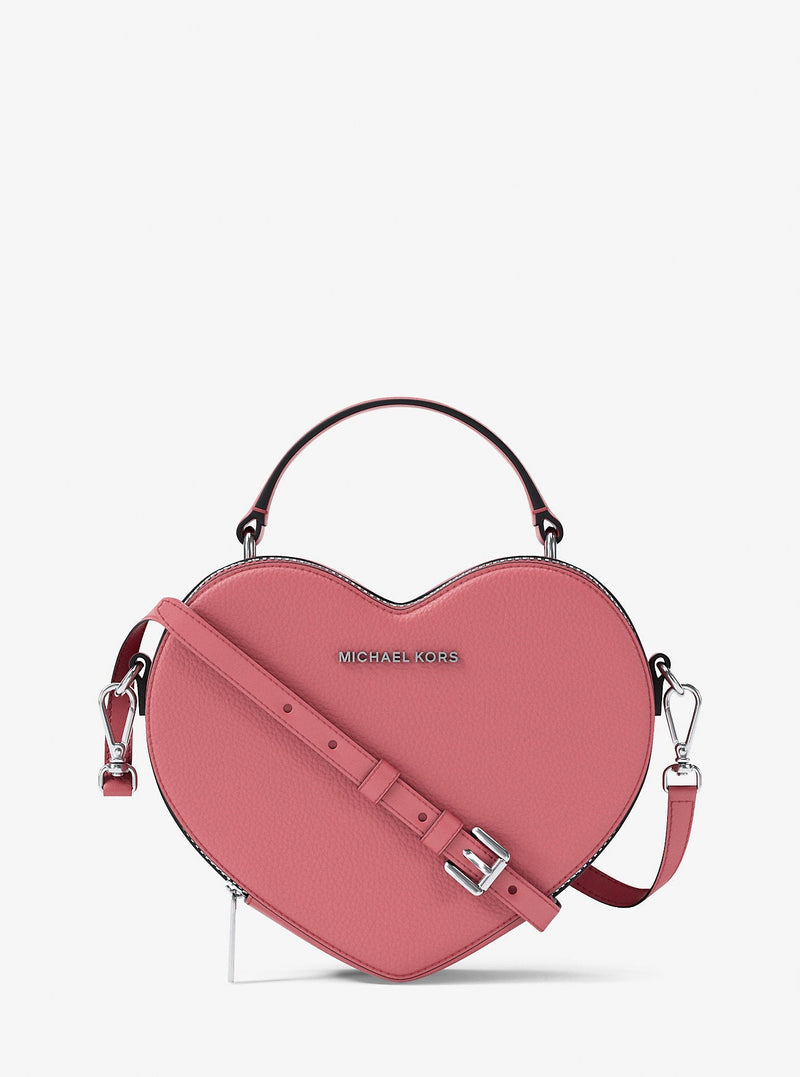Michael Kors Jet Set Small Heart Crossbody Bag Hibiscus