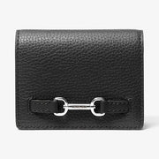 Michael Kors Carson Small Pebbled Leather Wallet Black