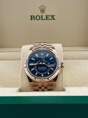Rolex | Sky-Dweller | 336935 | Rose gold | Rose gold | Blue | Automatic