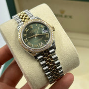 Rolex Datejust 31 278383 GREEN VIIX JUB