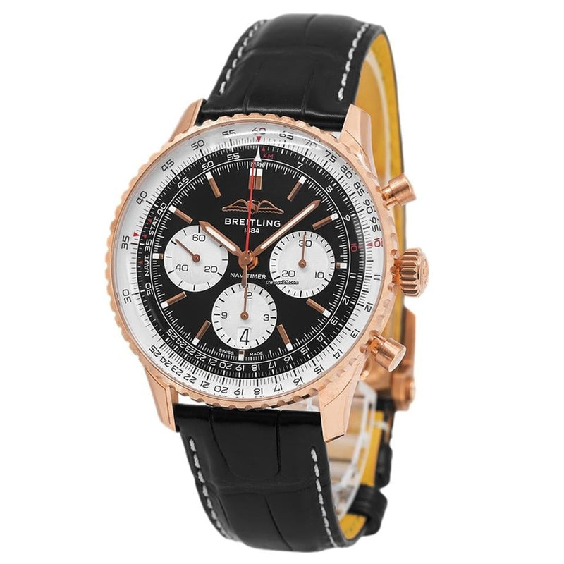 Breitling Navitimer RB0138211 B1 P1 Navitimer B01 43mm Red Gold Chrono