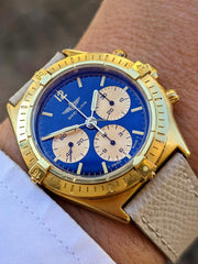 Breitling Callisto Chronomat Blue Dial New Old Stock